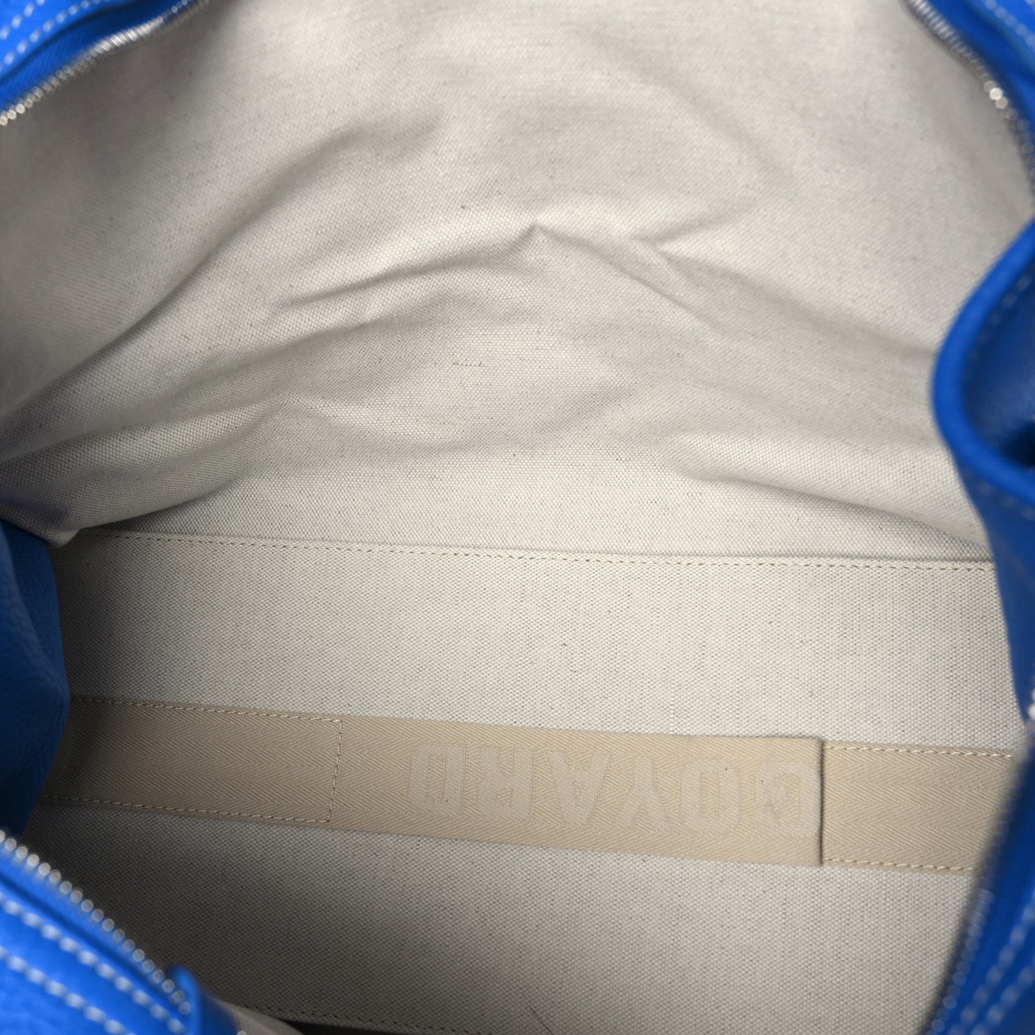 Goyard Goyardine Sac Hardy Pet Carrier PM Sky Blue 8 of 9