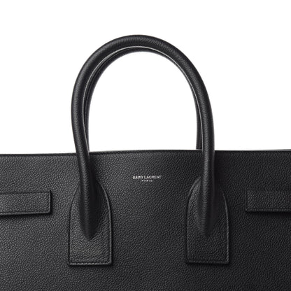 Saint Laurent Grained Calfskin Small Sac De Jour Black 10 of 10
