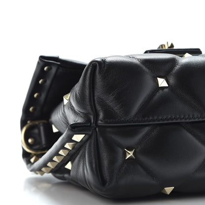 Valentino Garavani Nappa Mini Candystud Top Handle Bag Black 5 of 9