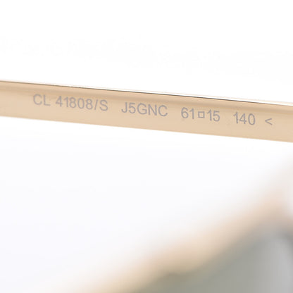 Celine Metal Sunglasses CL 41808/S Gold 6 of 7