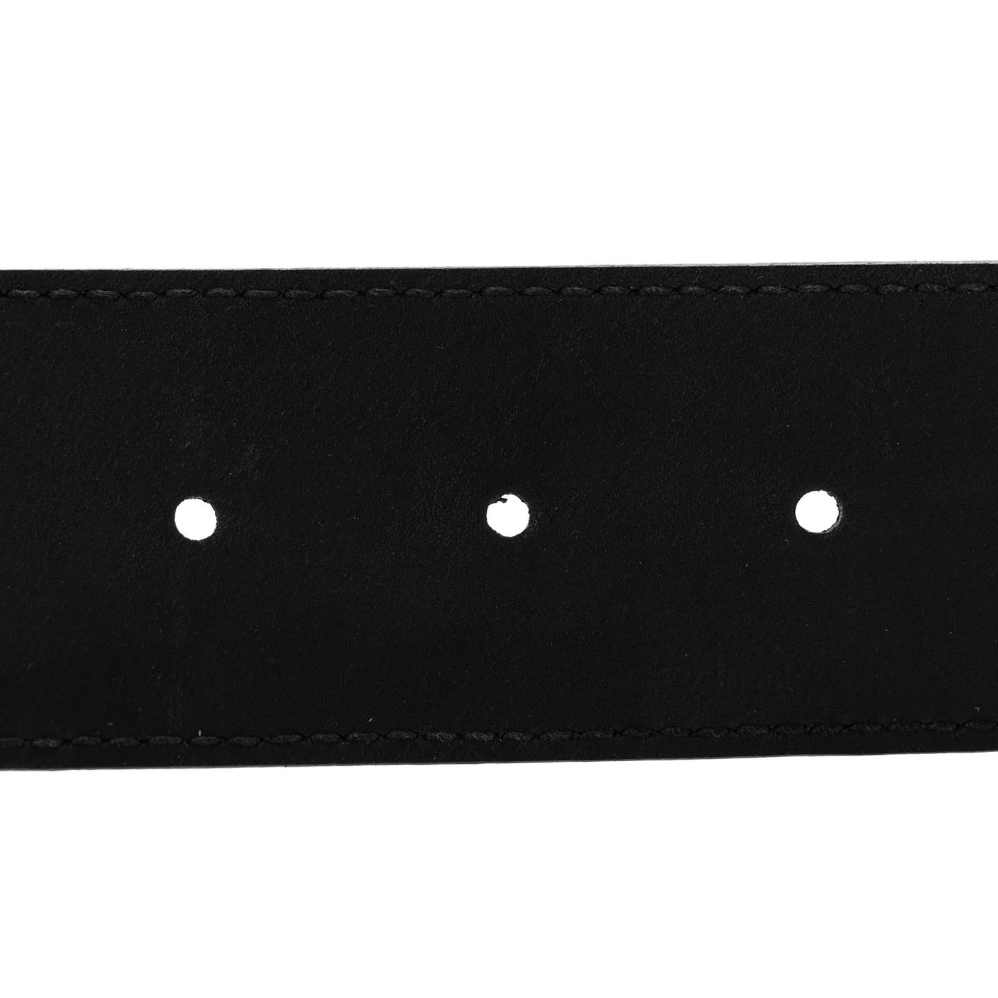 Textured Calfskin Double G 40mm Belt 75 30 Black