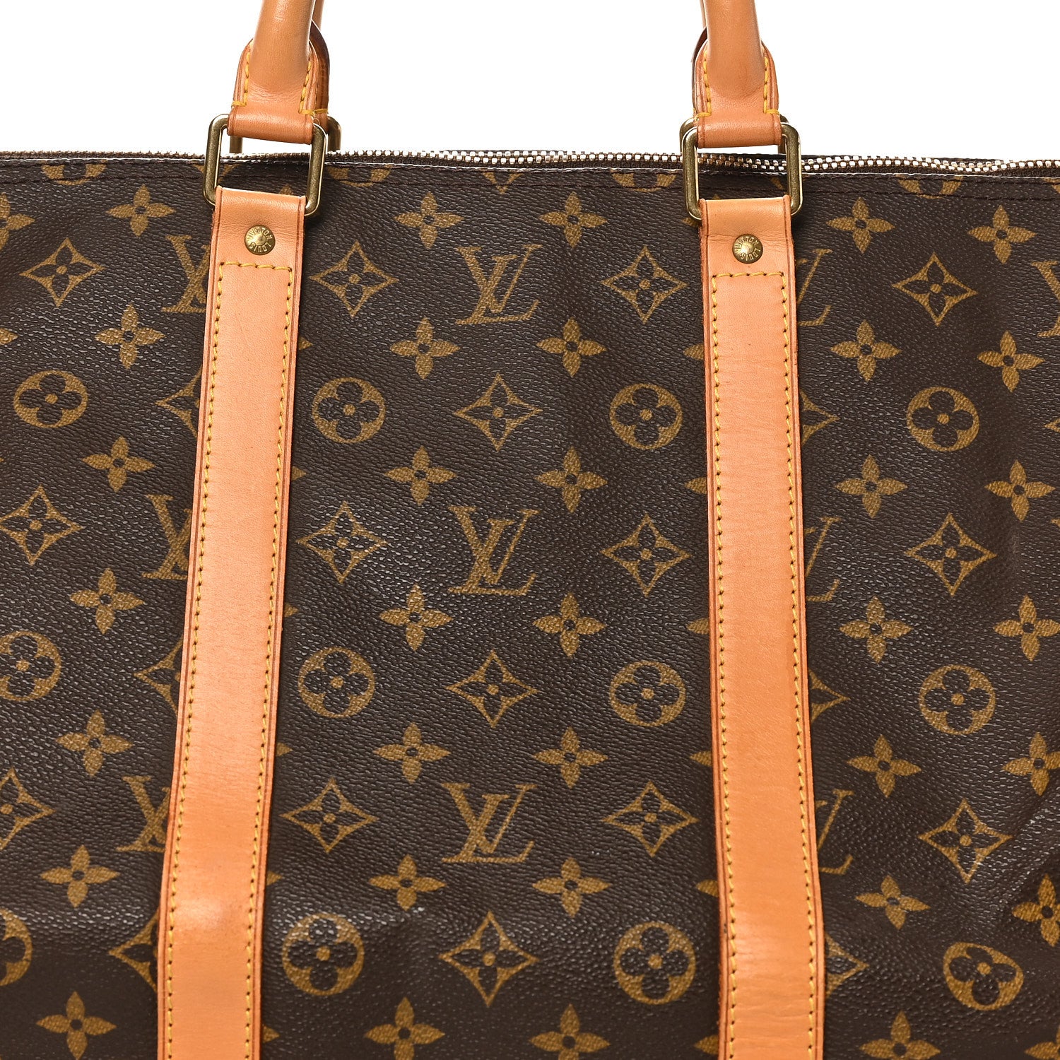 Louis Vuitton Monogram Keepall Bandouliere 55 7 of 10