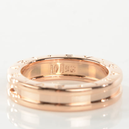 Bulgari 18K Rose Gold B.Zero1 Ring 53 6.5 5 of 5