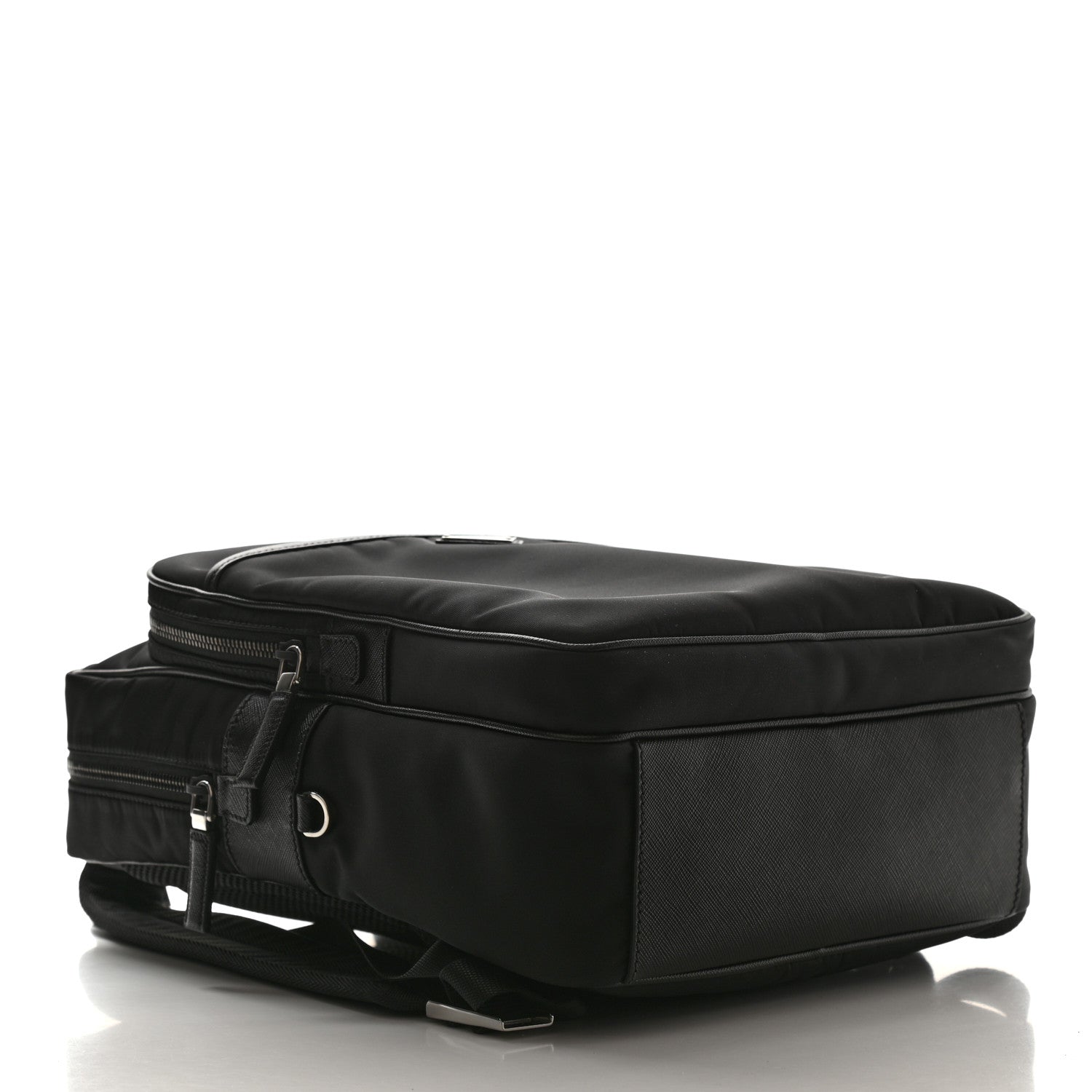 Prada Re-Nylon Saffiano Mens Backpack Black 4 of 10