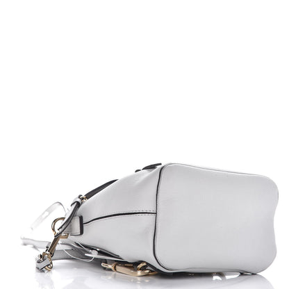 Chloe Suede Calfskin Mini Faye Backpack Airy Grey 4 of 8