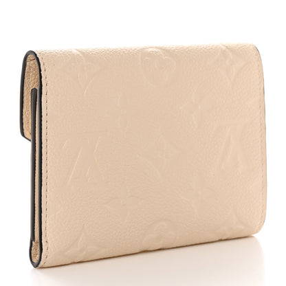 Louis Vuitton Empreinte Victorine Wallet Cream 3 of 10