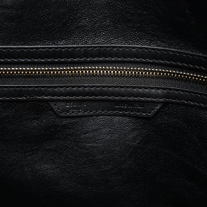 Celine Smooth Calfskin Suede Mini Tri-Color Luggage Rust 7 of 12