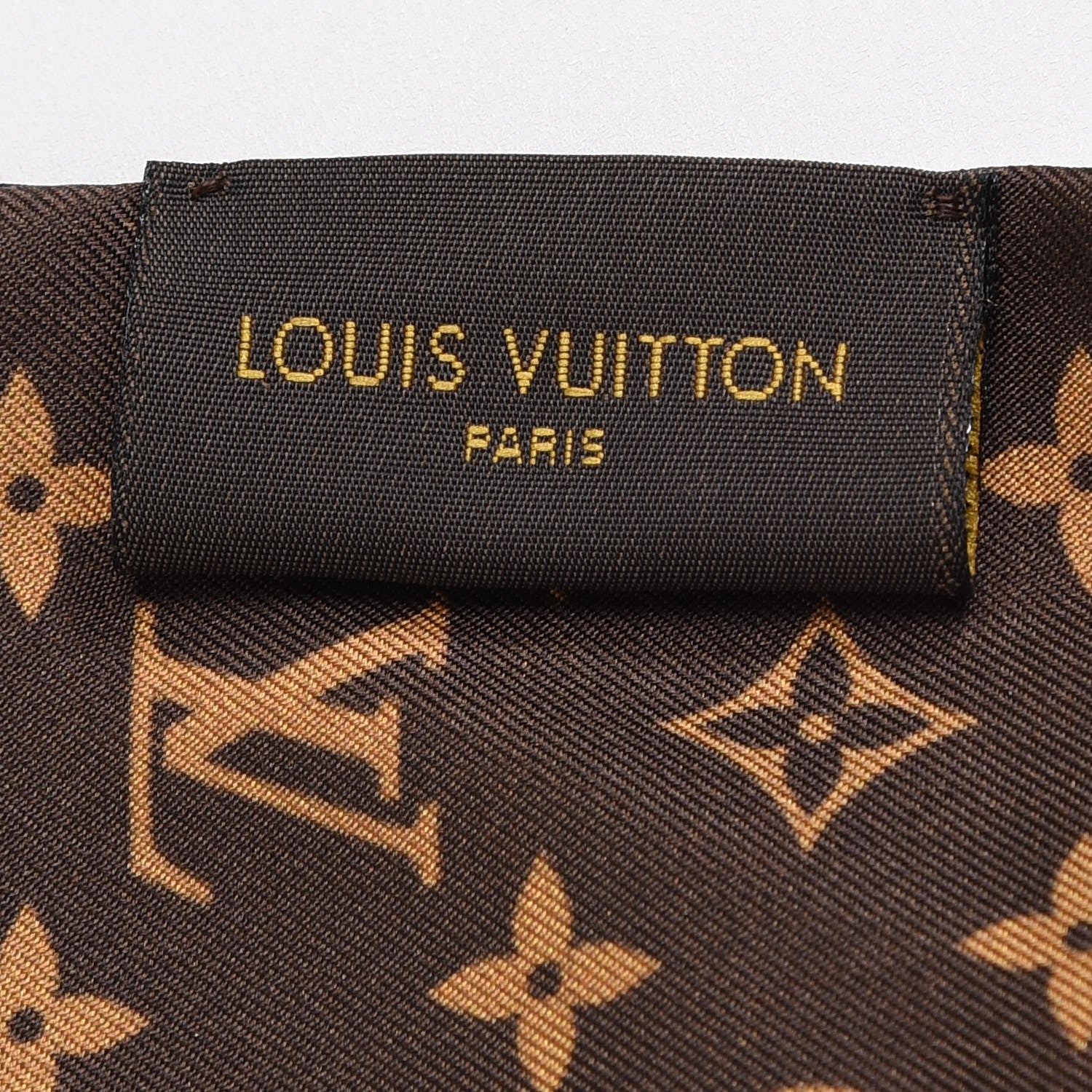 Louis Vuitton Silk Monogram Tribute To Petite Malle BB Bandeau Black 3 of 4