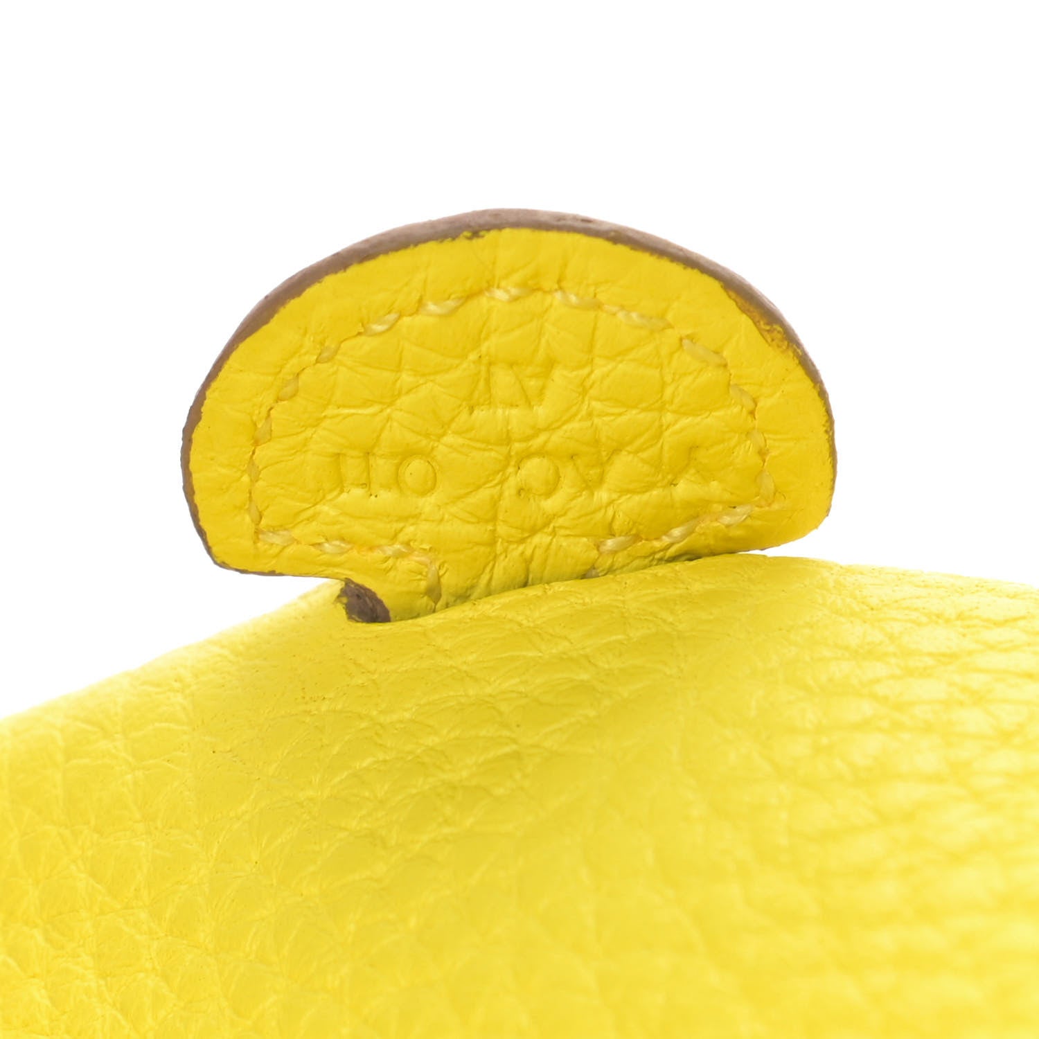 Hermes Taurillon Clemence Evelyne TPM Lime 7 of 11