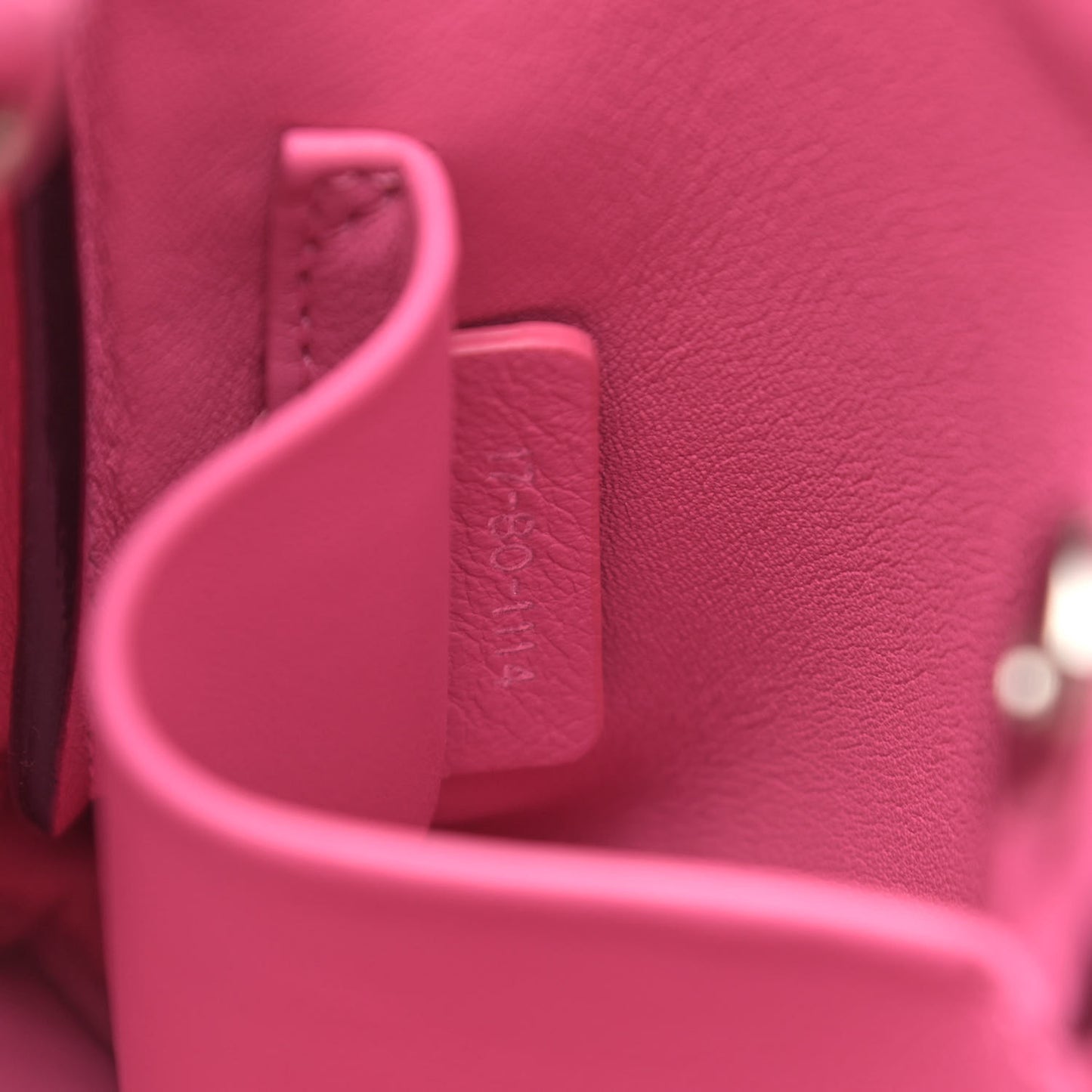 Smooth Calfskin Small Tri-Color Diorissimo Bag Navy Pink
