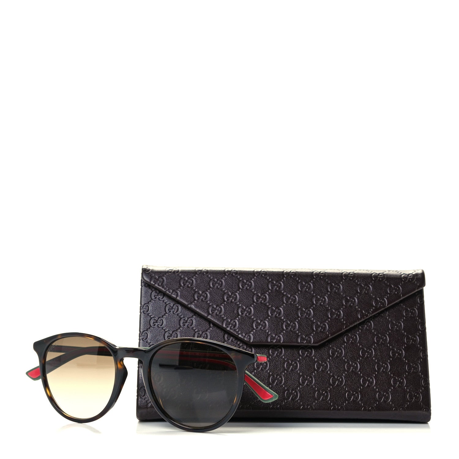 Gucci Acetate GG Web Sunglasses GG1102S Tortoise 8 of 8