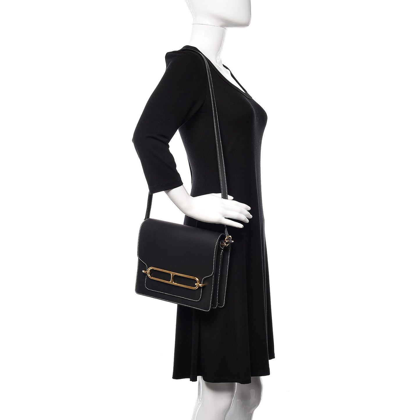 Veau Sombrero Sac Roulis 23 Black