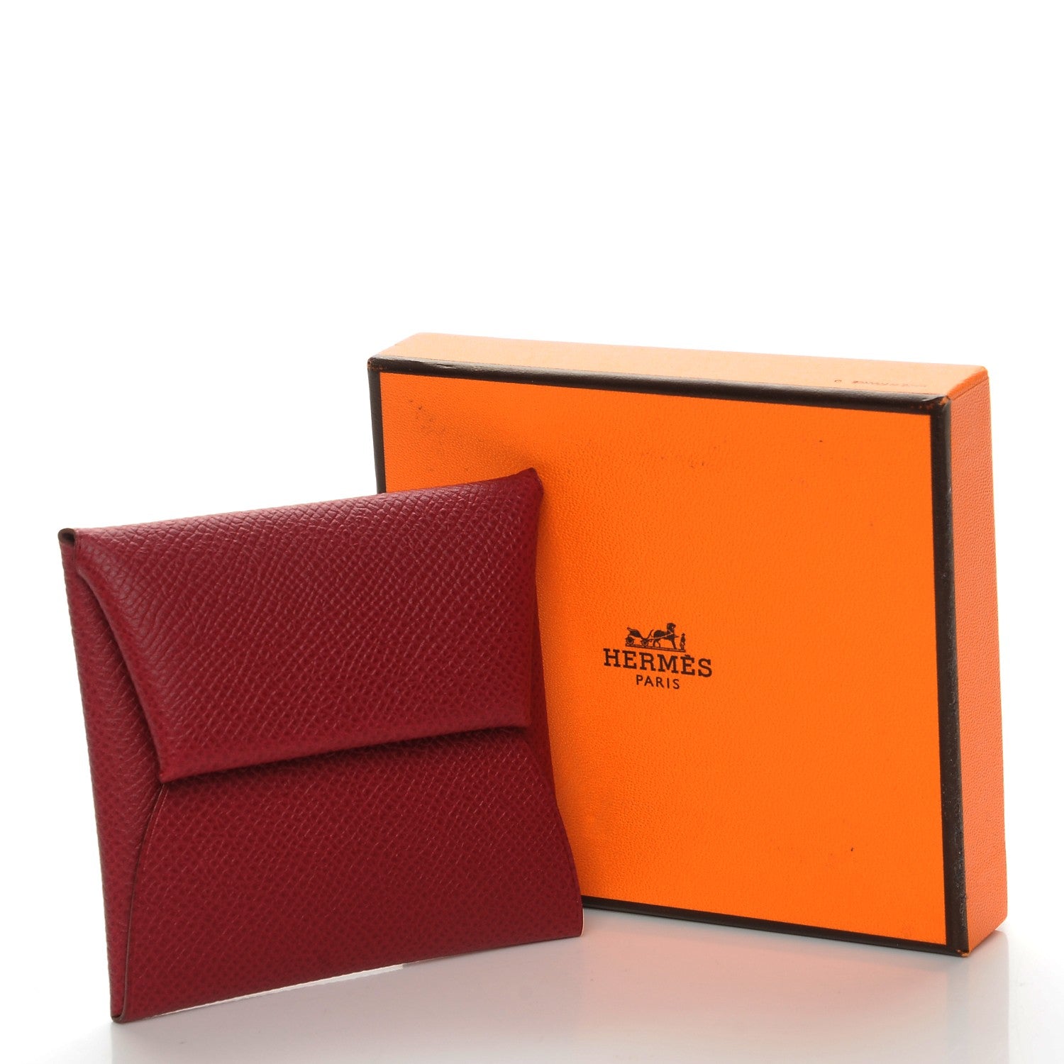 Hermes Epsom Bastia Coin Purse Rubis 8 of 8