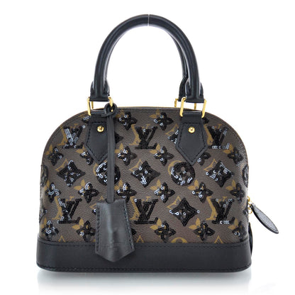 Louis Vuitton Monogram Sequins Eclipse Alma BB Black 1 of 7
