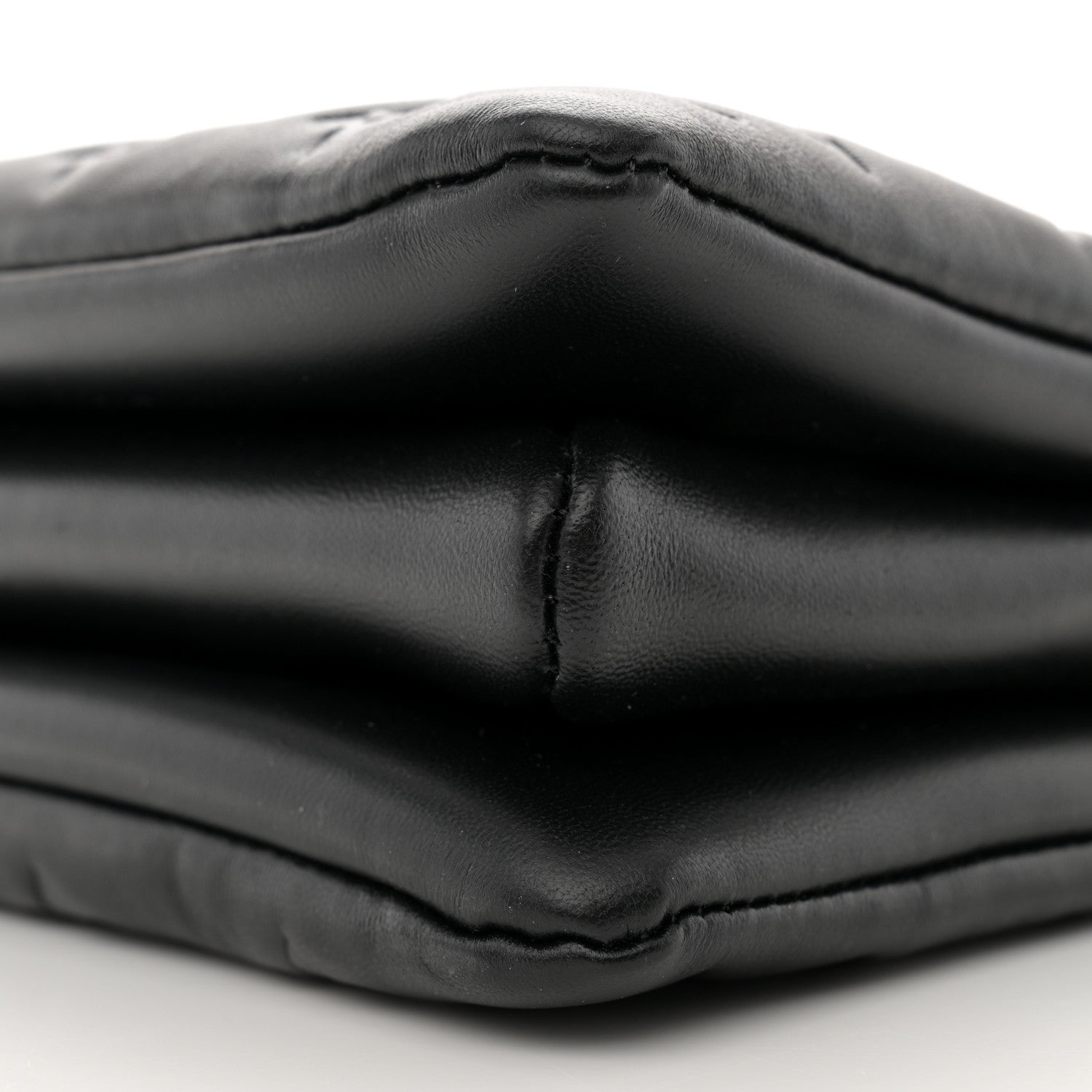Louis Vuitton Lambskin Embossed Monogram Coussin BB Black 9 of 9