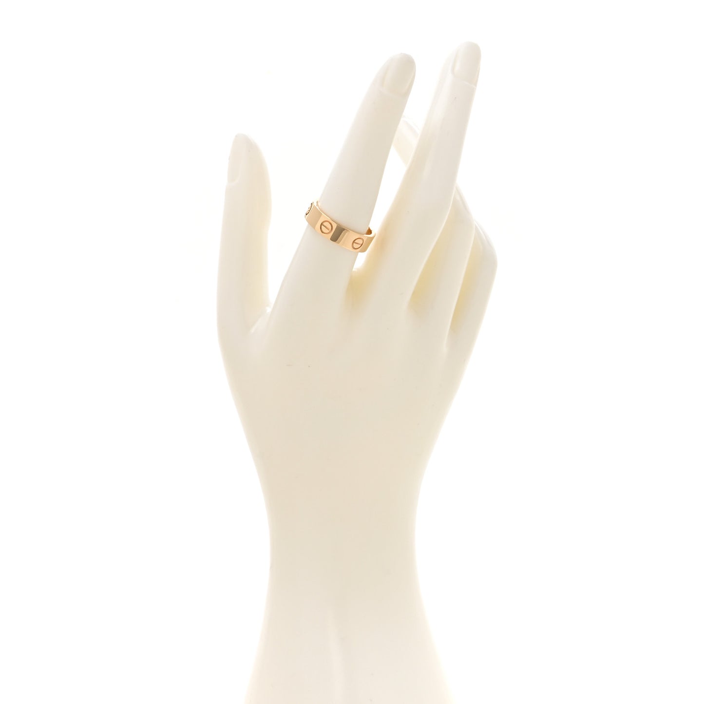 18K Yellow Gold 5.5mm LOVE Ring 57 8