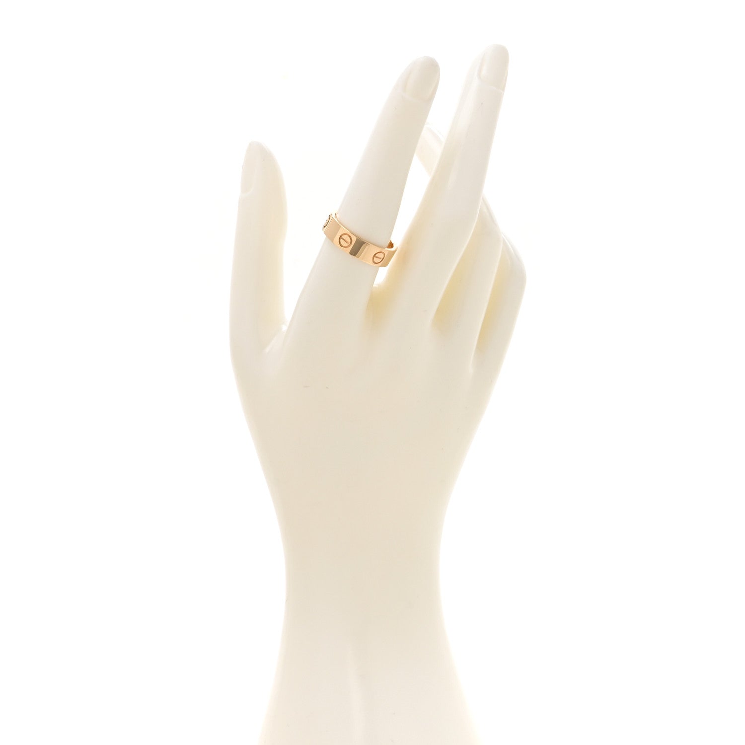 Cartier 18K Yellow Gold 5.5mm LOVE Ring 57 8 2 of 5