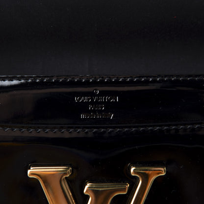 Louis Vuitton Patent Louise Clutch Black 8 of 9