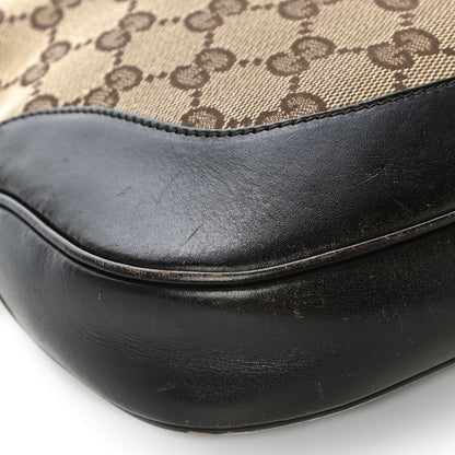 Gucci Monogram Web Small Jackie O Hobo Dark Brown 10 of 23