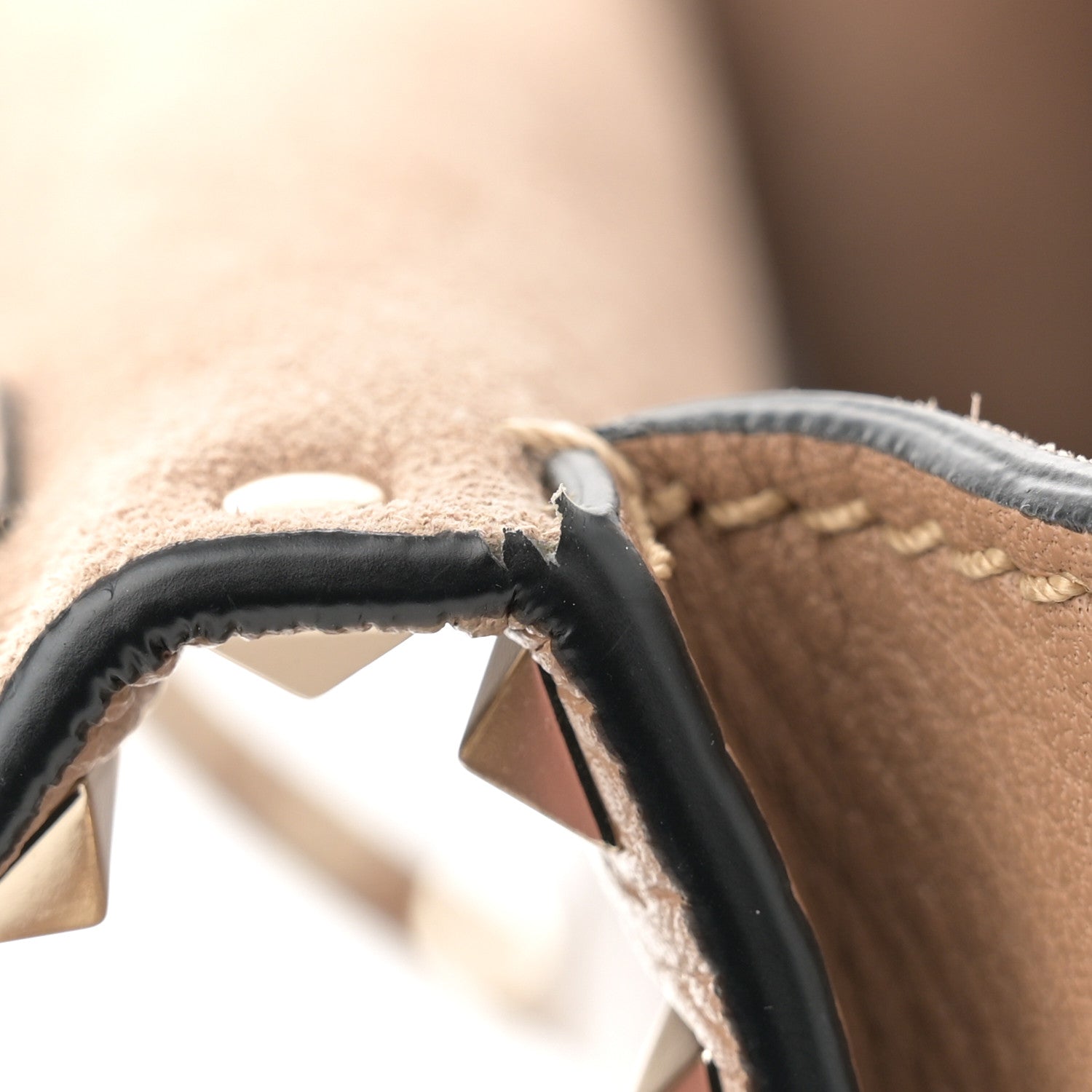 Valentino Garavani Pebbled Calfskin Medium Rockstud Flip Lock Crossbody Bag Deep Alpaca 12 of 12