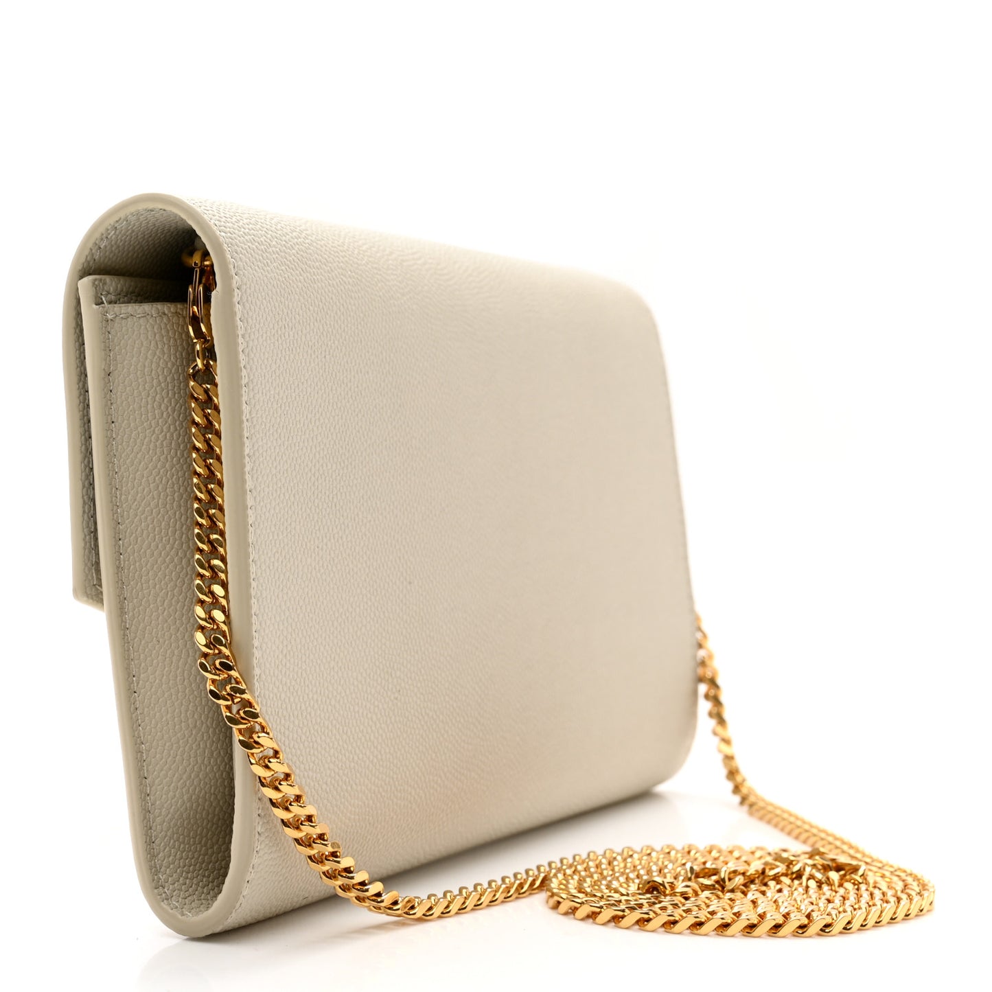 Grain De Poudre Monogram Uptown Chain Wallet Crema Soft