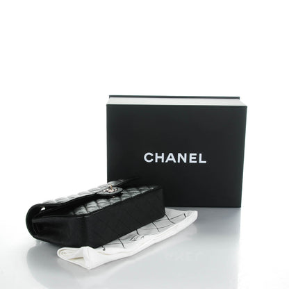 Chanel Caviar Quilted Medium Double Flap Black 4 of 8