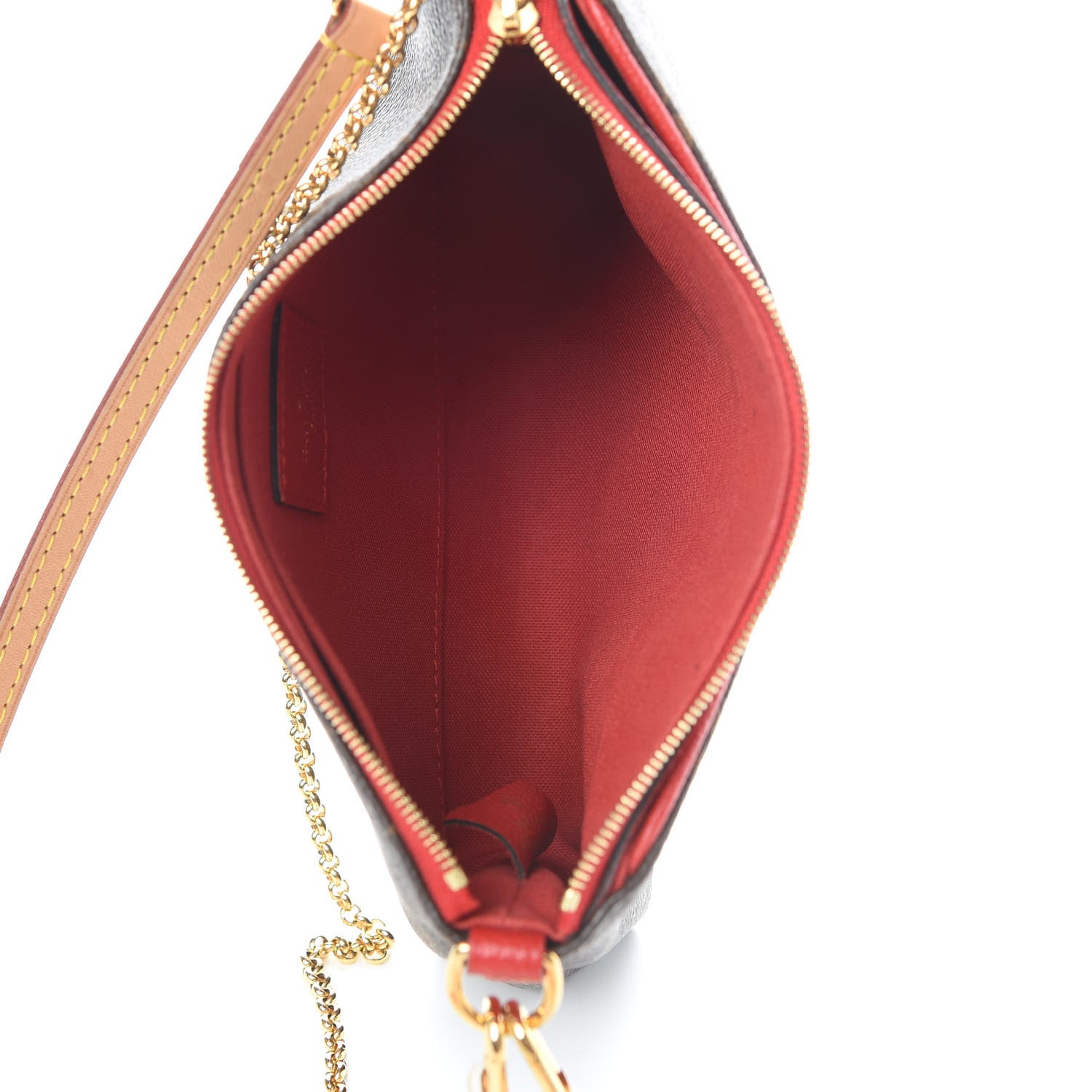 Louis Vuitton Monogram Pallas Clutch Cherry 5 of 11