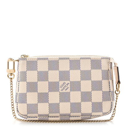 Louis Vuitton Damier Azur Mini Pochette Accessories 1 of 10