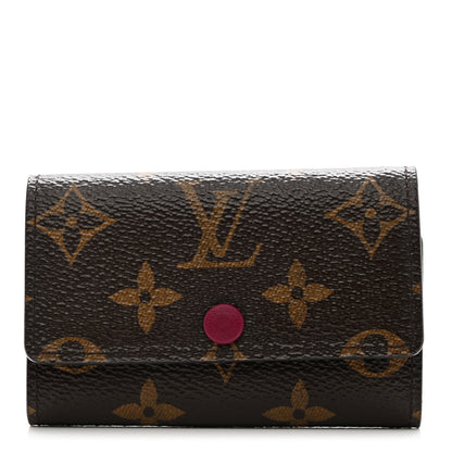 Louis Vuitton Monogram 6 Key Multicles Holder Fuchsia 1 of 6