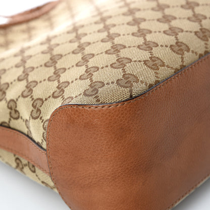 Gucci Monogram Medium Marrakech Hobo Camel 11 of 13