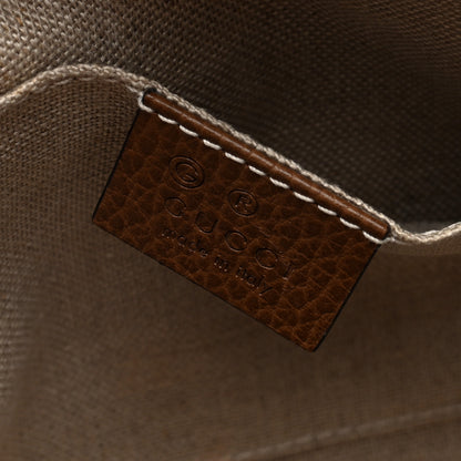 Gucci Monogram Mini Bree Messenger Bag Beige Tabacco 6 of 10