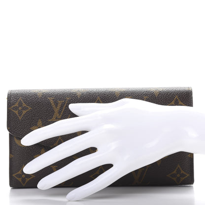 Louis Vuitton Monogram Sarah Wallet NM 2 of 9