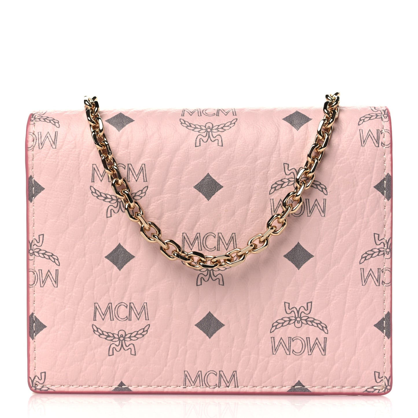 Visetos Original Mini Chain Wallet Light Pink