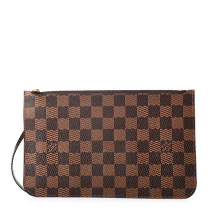 Louis Vuitton Damier Ebene Neverfull MM GM Pochette 1 of 7