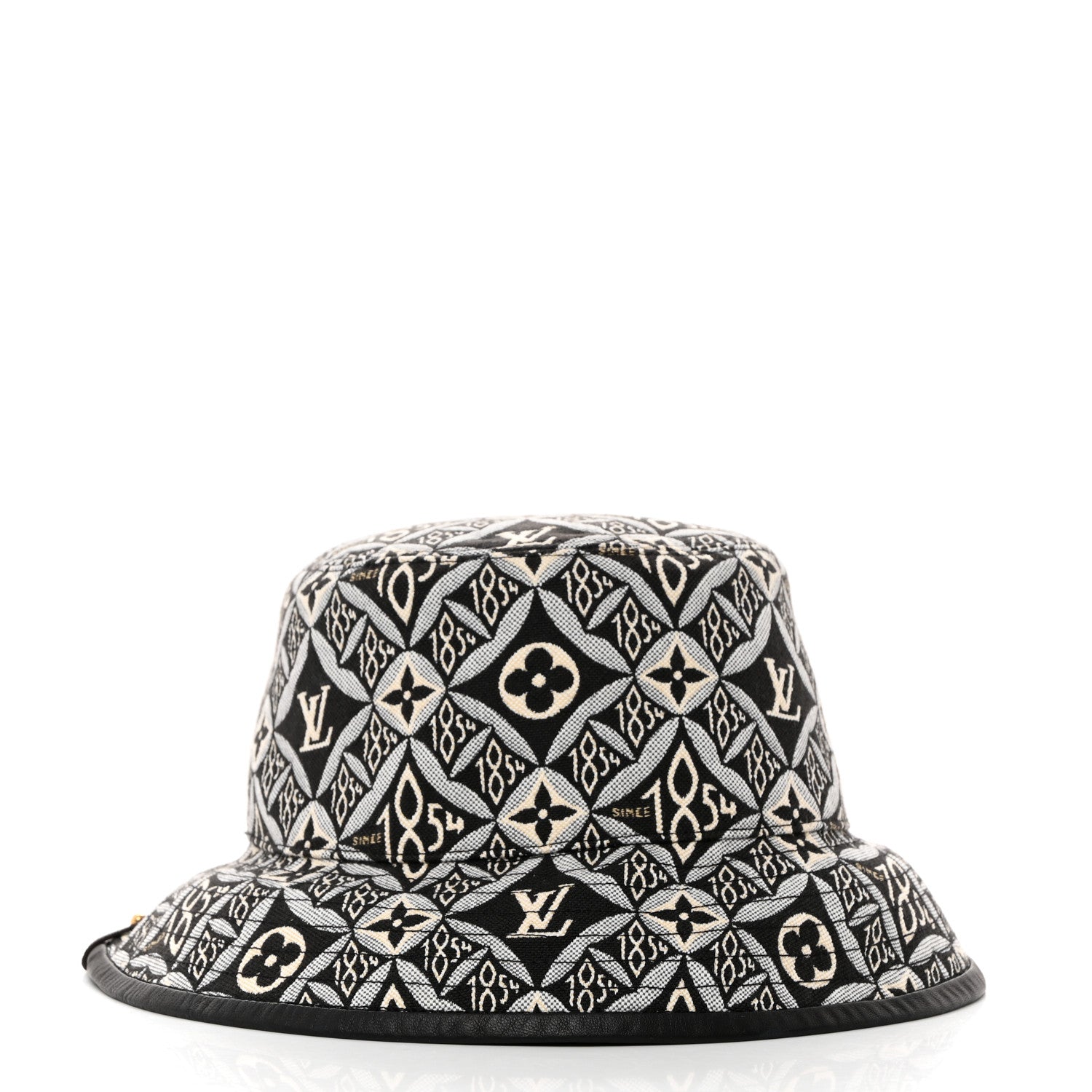 Louis Vuitton Jacquard Since 1854 Bucket Hat M Grey 4 of 10