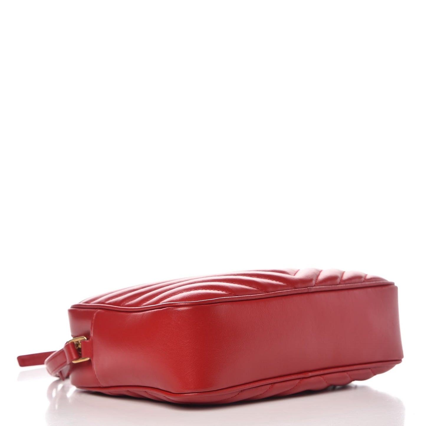 Calfskin Matelasse Monogram Lou Camera Bag Red