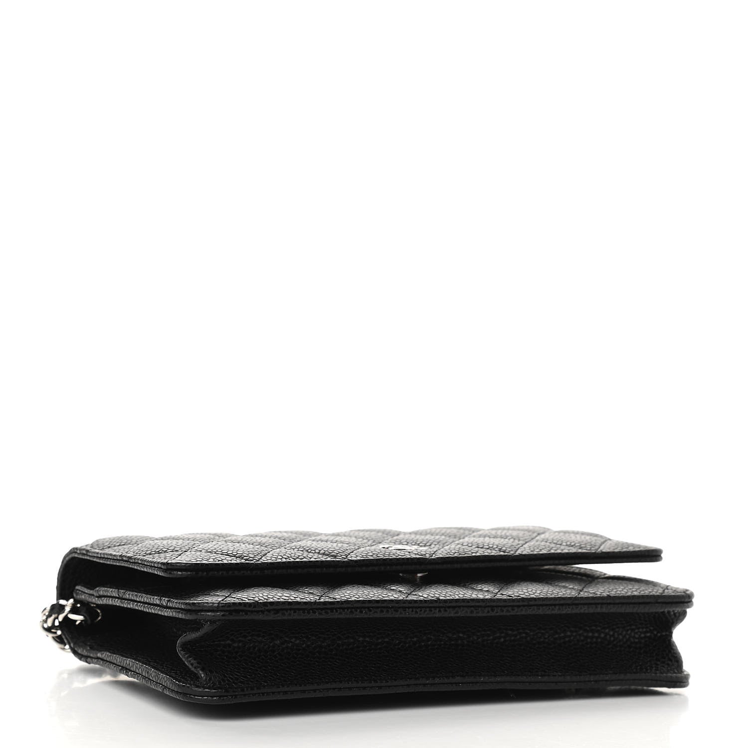 Chanel Caviar Quilted Wallet On Chain WOC Black 4 of 12