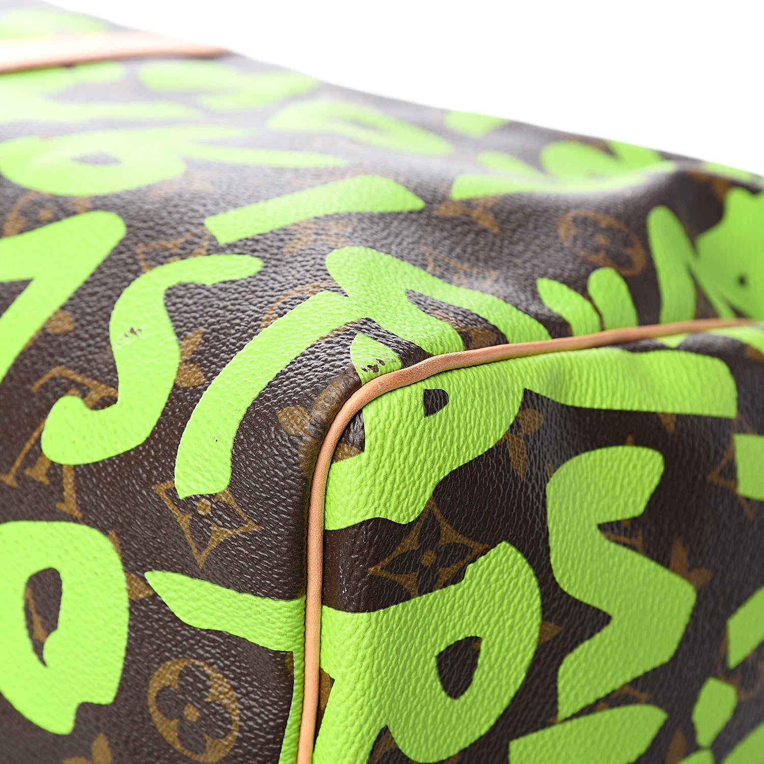 Louis Vuitton Monogram Graffiti Keepall 50 Green 13 of 18