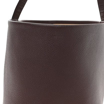 The Row Grained Calfskin Medium N/S Park Tote Acajou 7 of 9