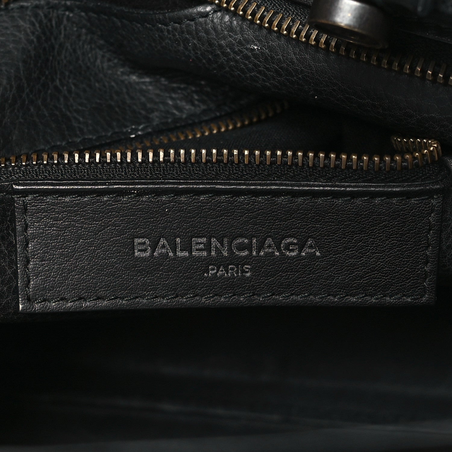 Balenciaga Veau Soyeux Perforated Blackout Hardware S City Black 7 of 13