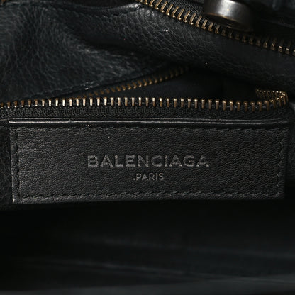Balenciaga Veau Soyeux Perforated Blackout Hardware S City Black 7 of 13