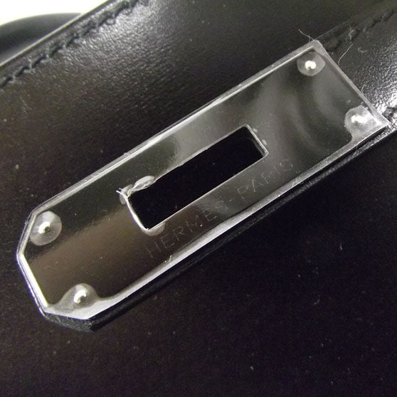 Hermes Box Kelly 32 Retourne So Black 8 of 11