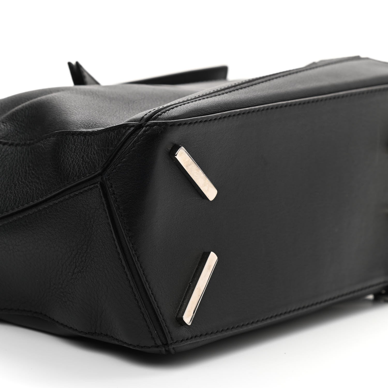 Loewe Calfskin Small Puzzle Bag Black 8 of 9