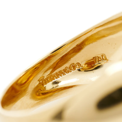 Tiffany 18K Yellow Gold Citrine Paloma Picasso Bezel Set Ring 54 7 6 of 6