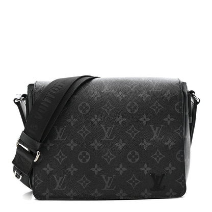 Louis Vuitton Monogram Eclipse District PM Black 1 of 11