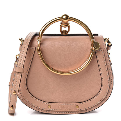 Chloe Calfskin Suede Small Nile Bracelet Bag Biscotti Beige 1 of 10