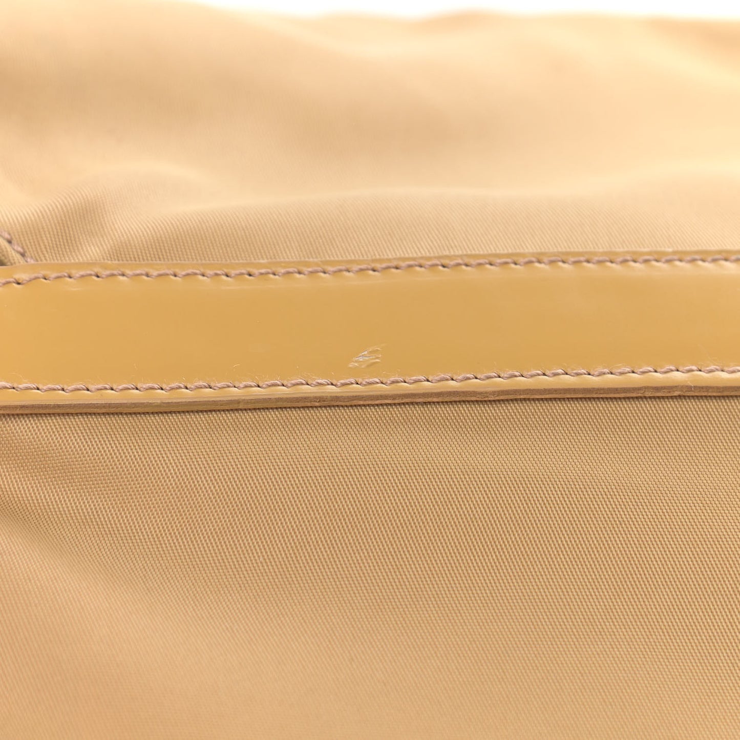 Nylon Vela Sport Messenger Bag Cammello