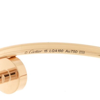 Cartier 18K Yellow Gold Small Juste Un Clou Bracelet 15 4 of 4