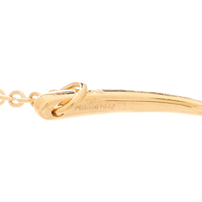 Pomellato 18K Yellow Gold Citrine Drop Earrings 5 of 5