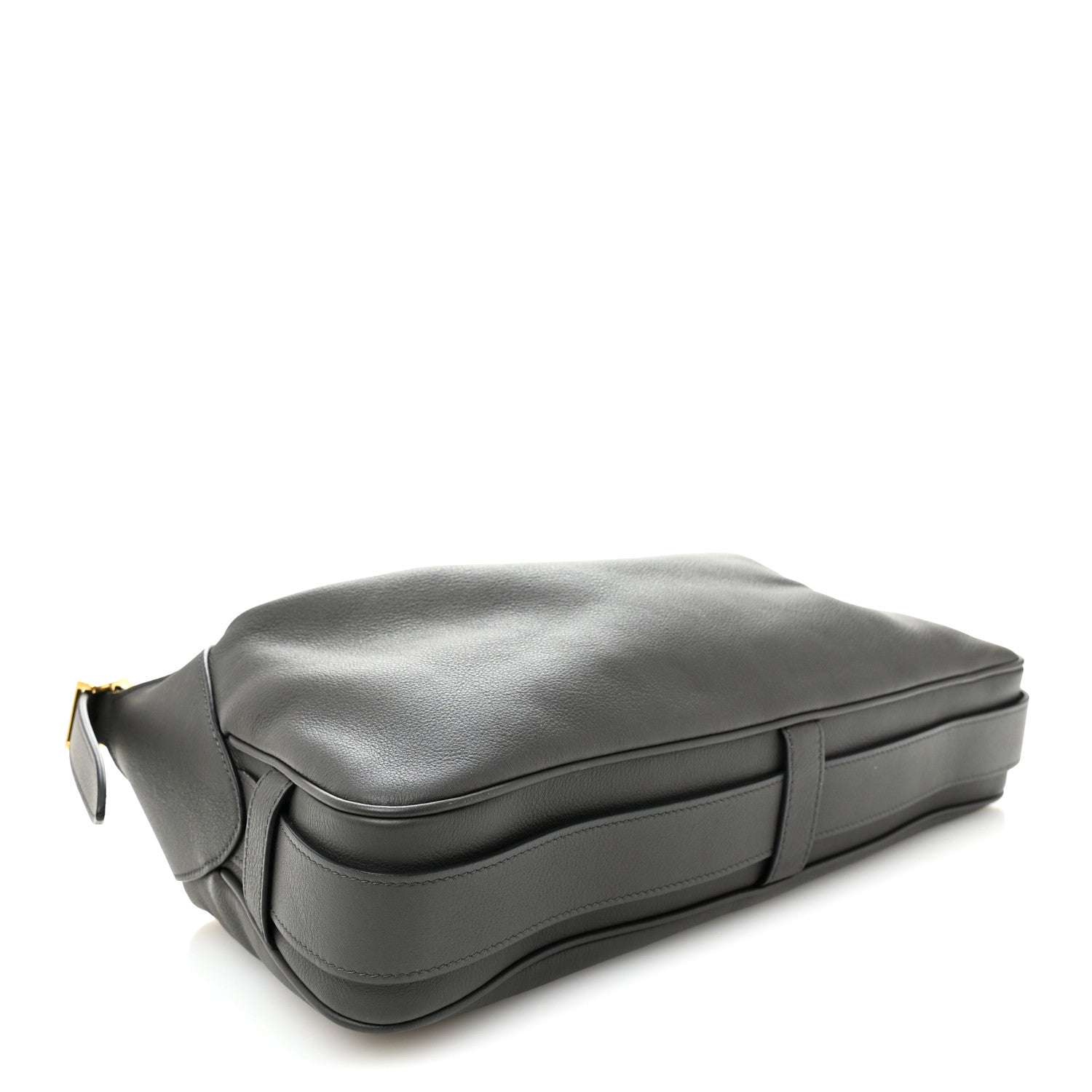 Celine Supple Calfskin Medium Romy Shoulder Bag Grey 4 of 9